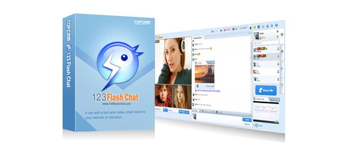 123FlashChat Software Image